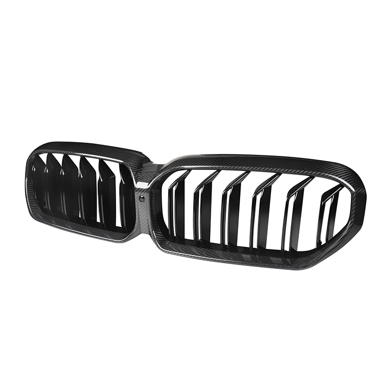 DRY Carbon Fiber Double Slat Style Front Grille | F90 M5 G30 M-Sport