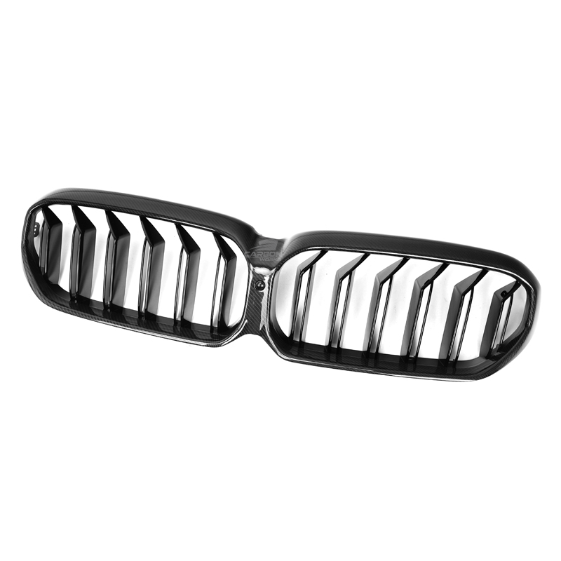 Carbon Fiber Double Slat Style Front Grille | F90 M5 G30 M-Sport