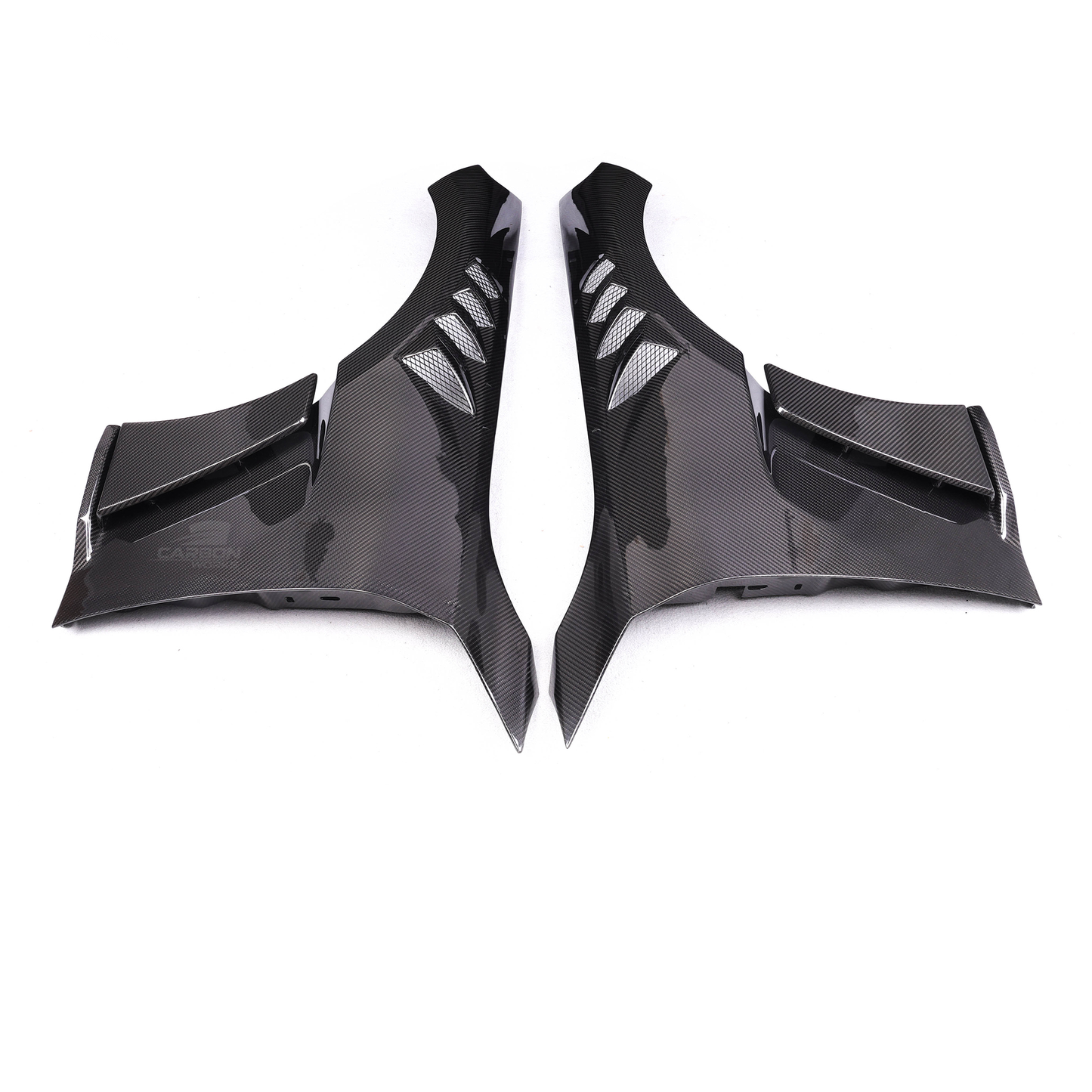 N Style Dry Carbon Fiber Front Fenders | G87