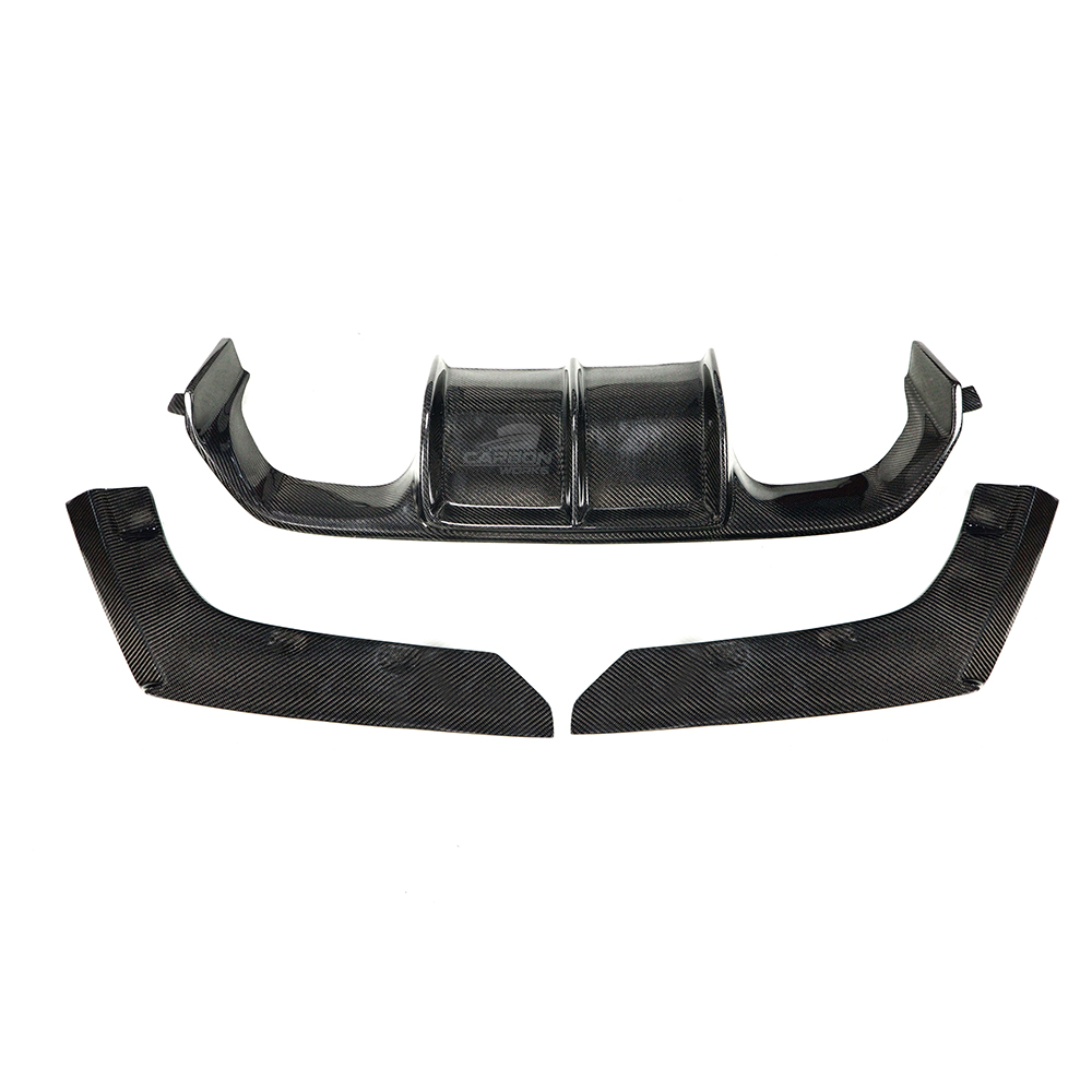 Carbon Fiber 3PCS V Type Rear Diffuser | F80 M3 F82 M4