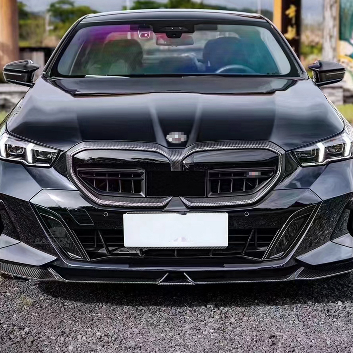 DRY Carbon Fiber Front Grill Frame I G60 G90