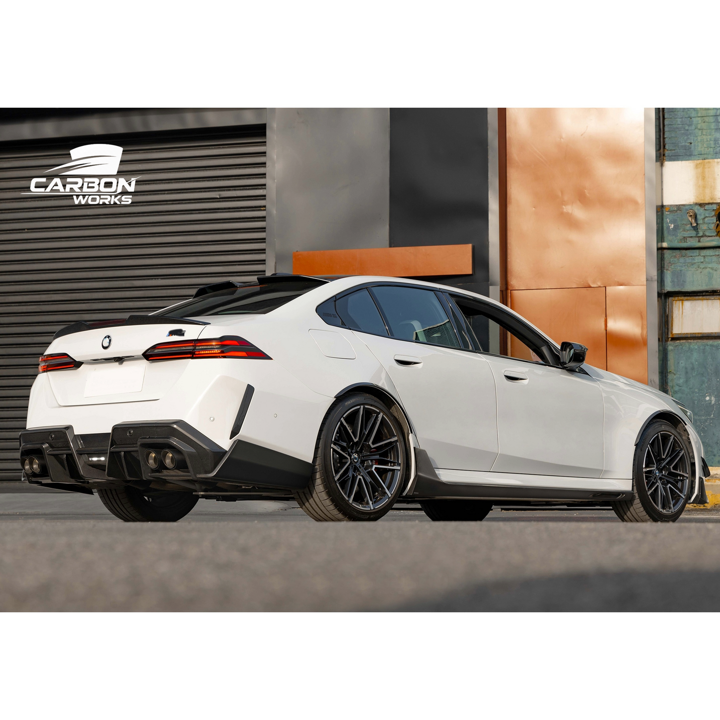 DRY Carbon Fiber SQ-B Style Side Skirts I G90 G99 M5