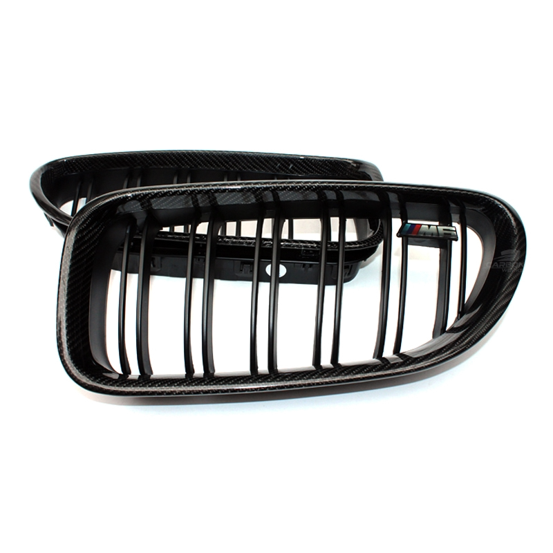 Carbon Fiber Double Slat Kidney Grilles I F06 F12 F13