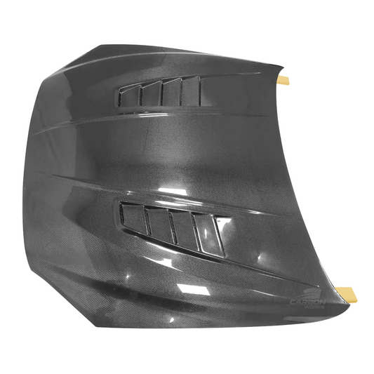 Carbon Fiber Double Side Vent Front Hood I F06 F12 F13 M6