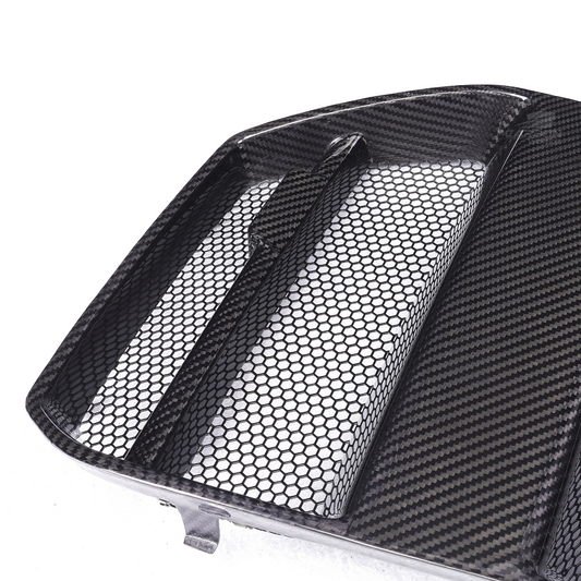 DRY Carbon Fiber V Style Front Bumper Grille I G80 G81 G82 G83