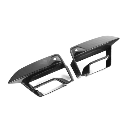 DRY Carbon Fiber CS Style Front Bumper Fog Light Cover | F90 M5