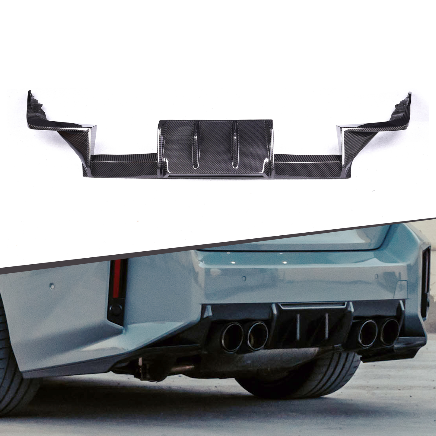 Dry Carbon MHC Style Rear Diffuser | G87