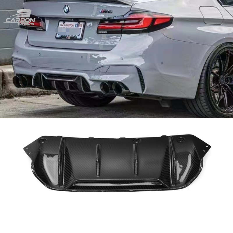DRY Carbon Fiber Performance Style Rear Diffuser I F90 M5