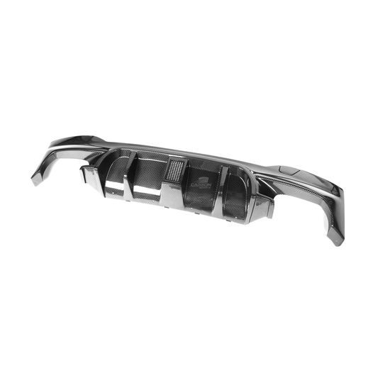 DRY Carbon Fiber Rear Diffuser with LED I F90 M5