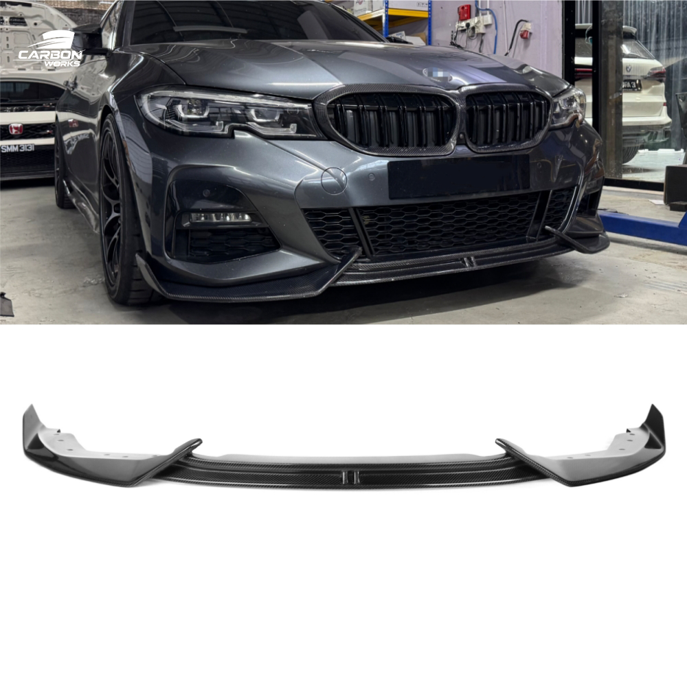 Carbon Fiber Front Splitter Lip I G20 G21 pre-LCI M-sport