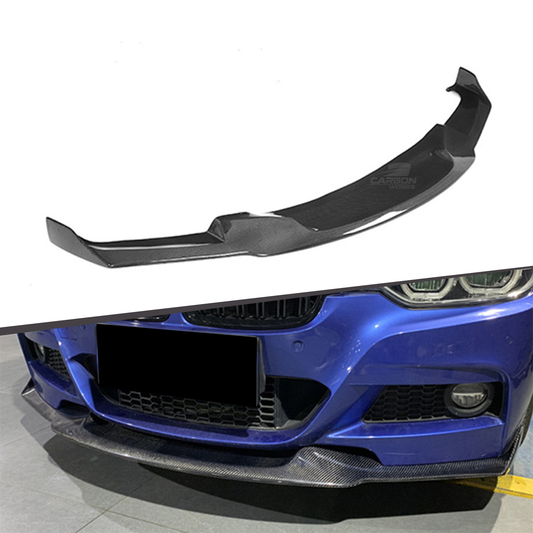 Carbon Fiber MAD Type Front Lip | F30 M-Sport 2012-2018