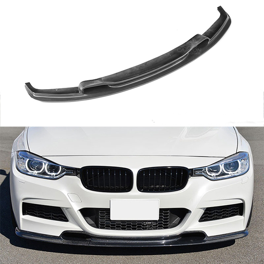 Carbon Fiber V Style Front Lip | F30 M-Sport 2012-2018