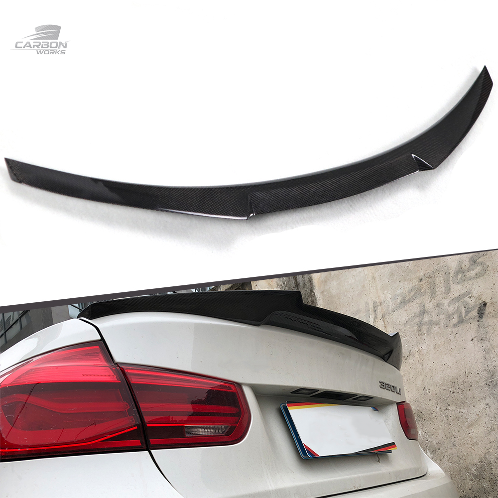 Carbon Fiber V Style Trunk Spoiler | F30 M-Sport F80 M3