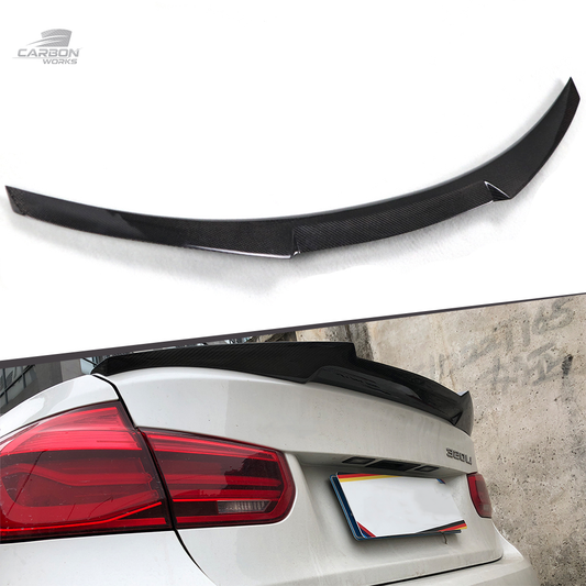 Carbon Fiber V Style Trunk Spoiler | F30 M-Sport F80 M3