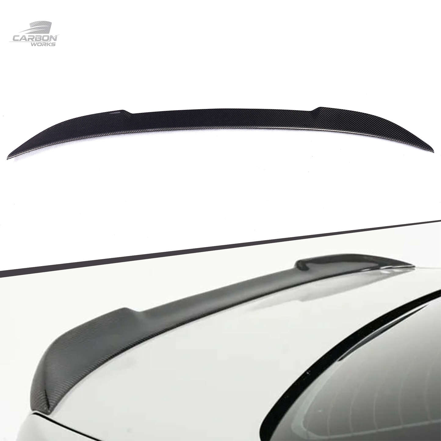 Carbon Fiber CS Style Trunk Spoiler | F30 M-Sport F80 M3