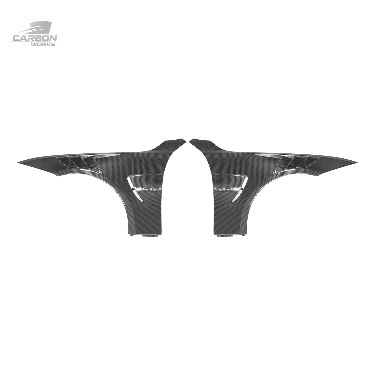 MP2 Style Carbon Fiber Front Fenders | F80 M3