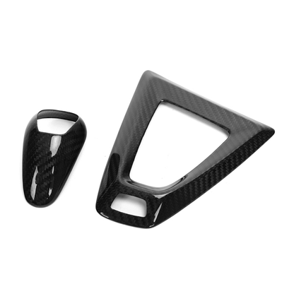 Carbon Fiber Shift Console Trim/Gear Shift Knob Cover | F80 M3 F82 M4