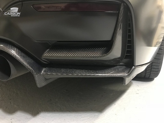 Carbon Fiber Rear Bumper Splitter Flaps | F80 M3 F82 M4