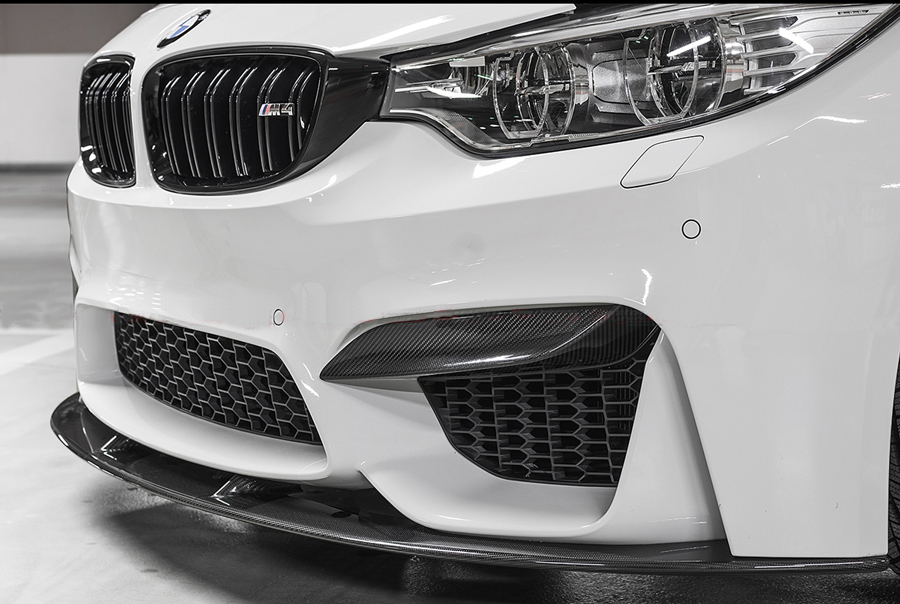 Carbon Fiber Front Bumper Lip Splitter Flap Cupwings | F80 M3 F82 M4