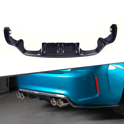 Carbon Fiber 3D Type Rear Diffuser | F87 M2 (Comp/CS)