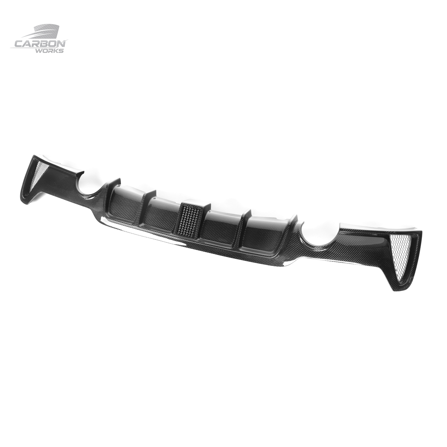 Carbon Fiber MP Style Rear Diffuser with LED | F32 F33 F36 M-Sport