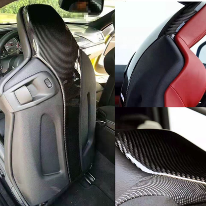 DRY Carbon Seat Back Covers | F80 M3 F82 M4