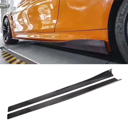 Carbon Fiber 3D Style Side Skirts | F82 M4