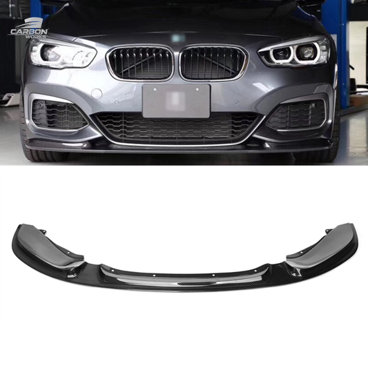 3D Style DRY Carbon Fiber Front Lip | F20/F21 LCI M-sport M135I/M140I