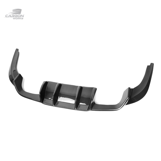 Carbon Fiber V Style 3PCS Rear Diffuser | F87