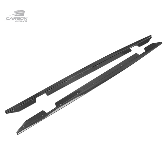Carbon Fiber Performance Style Side Skirts | F87