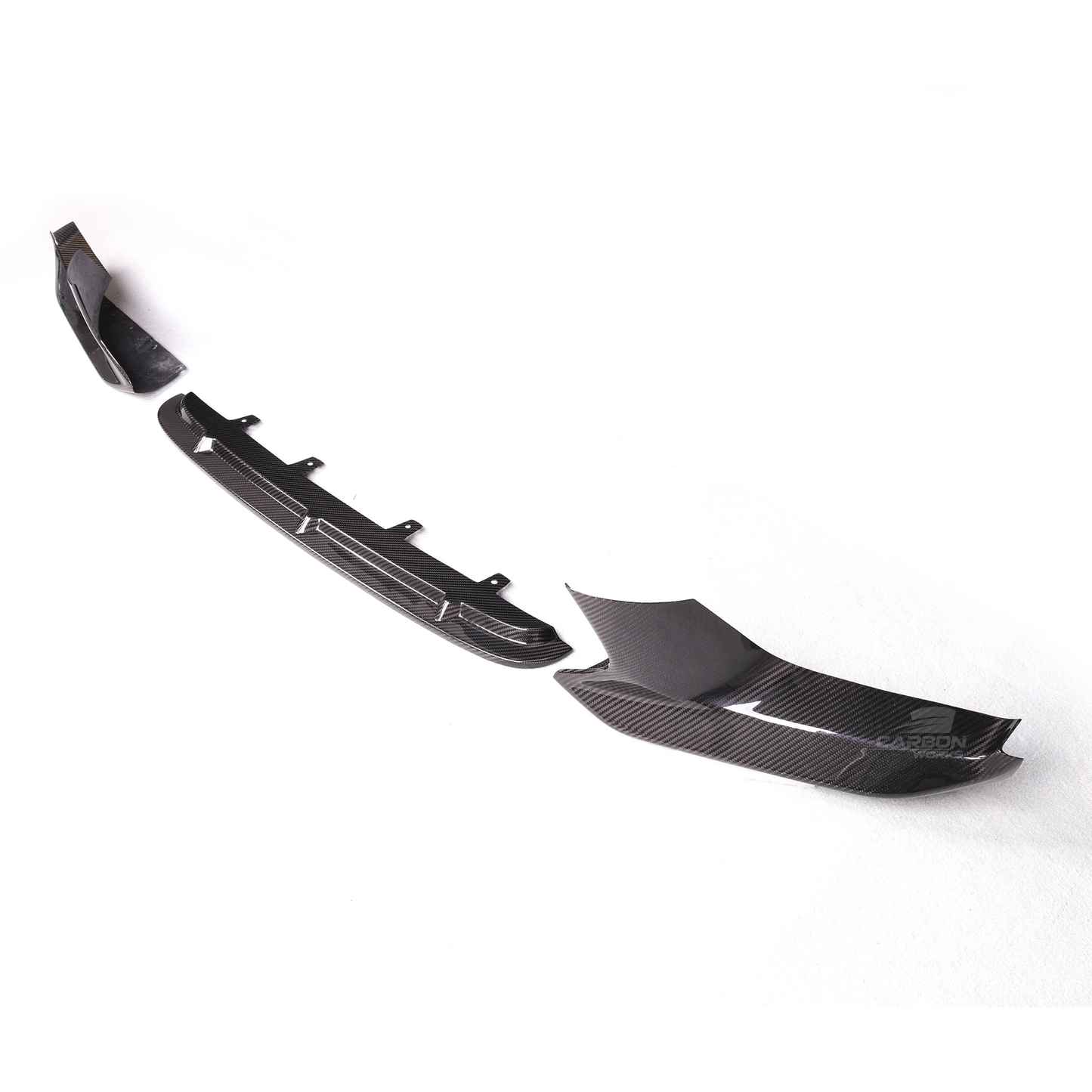 DRY Carbon Fiber MP Style 3PCS Front Lip I G30 M-Sport