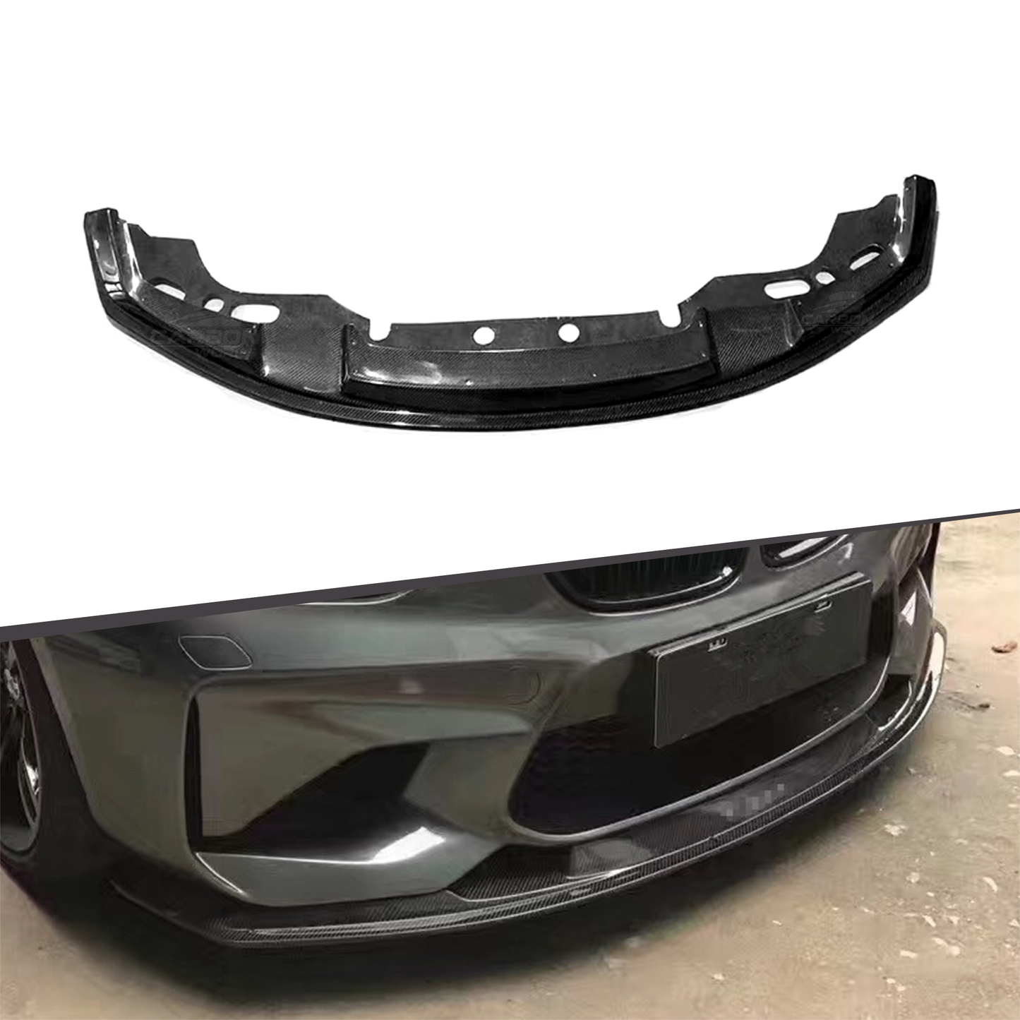 MTC Style Carbon Fiber Front Lip | F87 M2