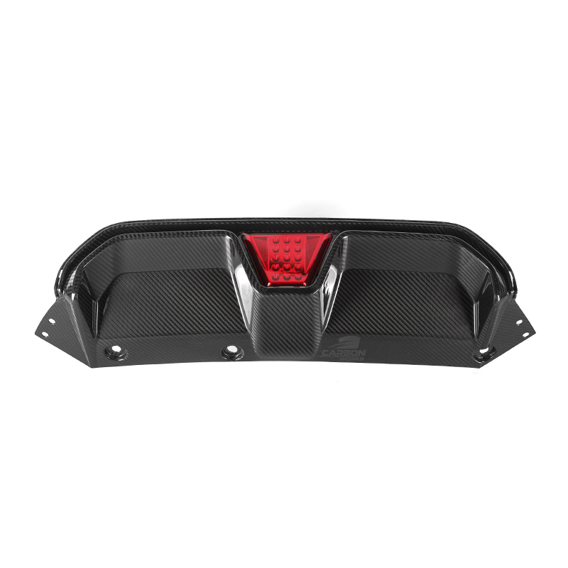Carbon Fiber CS Style Rear Diffuser with LED I F90 M5