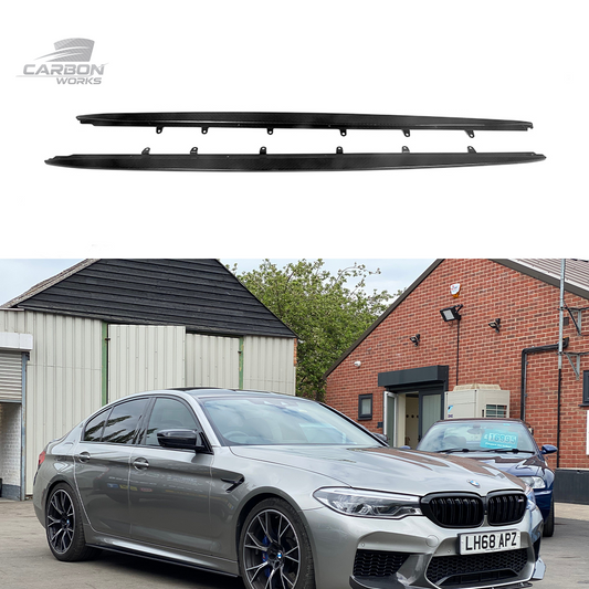 DRY Carbon Fiber MP Style Side Skirts I F90 M5 G30 M-Sport