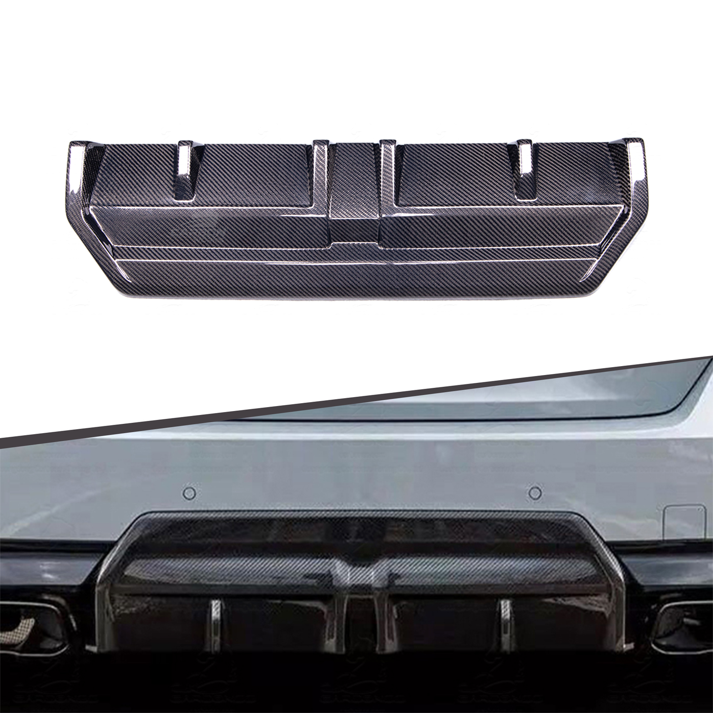 Carbon Fiber MP Style Rear Diffuser | G42