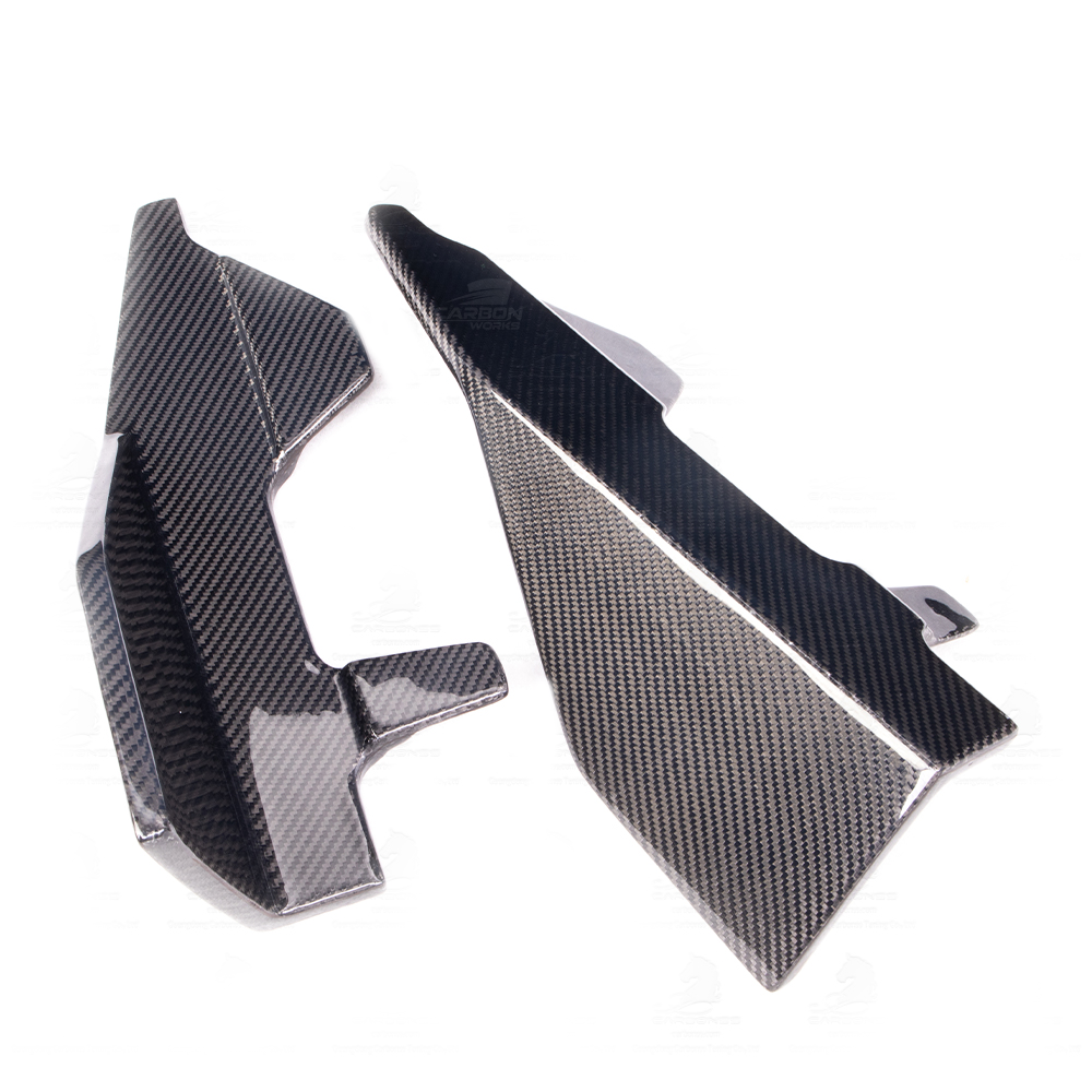 Carbon Fiber MP Style Short Side Skirts | G42