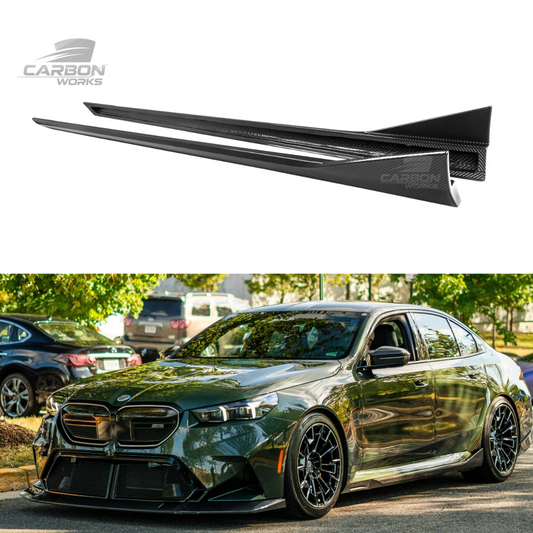 DRY Carbon Fiber MP Style Side Skirts I G90 G99 M5