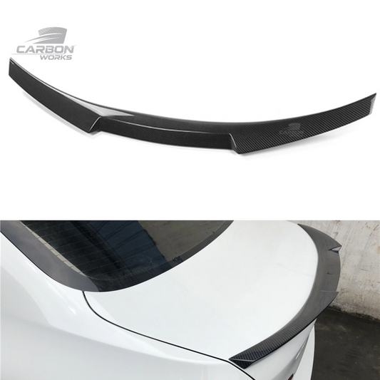 Carbon Fiber V Type Spoiler I F10