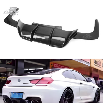 Carbon Fiber V Style Rear Diffuser I F06 F12 F13 M6