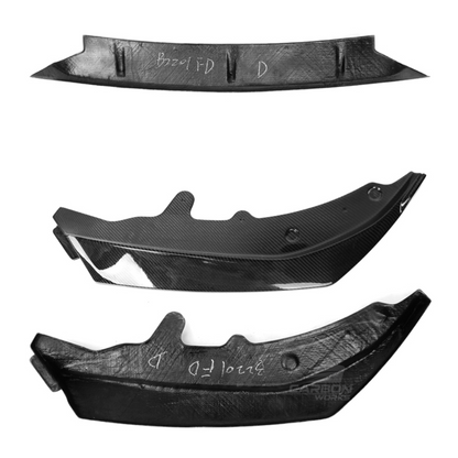Carbon Fiber 3PCS FD Style Front Lip I G22 G23 M-sport