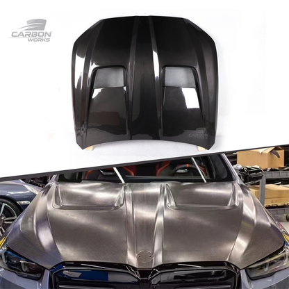 DRY Carbon Fiber N Style Hood I G90 G99