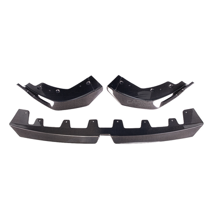 Carbon Fiber MP Type 3PC Front Lip I G20 G21 LCI M-sport