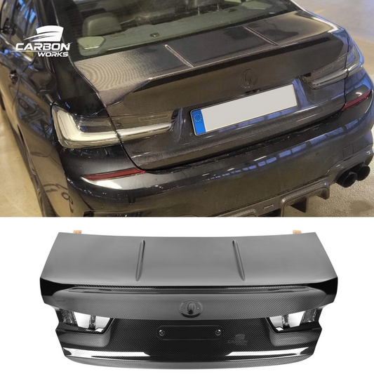 DRY Carbon Fiber CSL Style Rear Trunk Lid I G20 G80