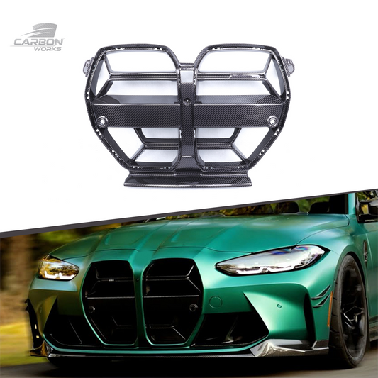 DRY Carbon CSL Type Front Bumper Grill I G80 G81 G82 G83