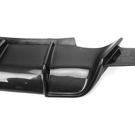 Carbon Fiber V Style Rear Diffuser I F06 F12 F13 M6