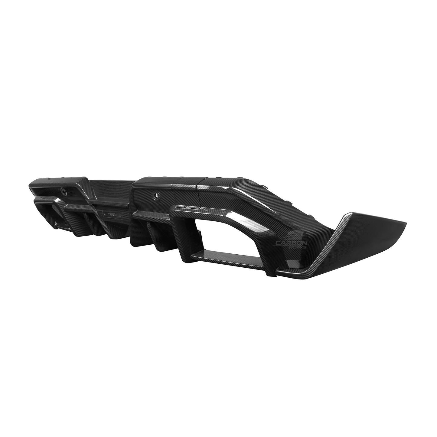 DRY Carbon Fiber SQ-B Style Rear Diffuser I G90 G99 M5