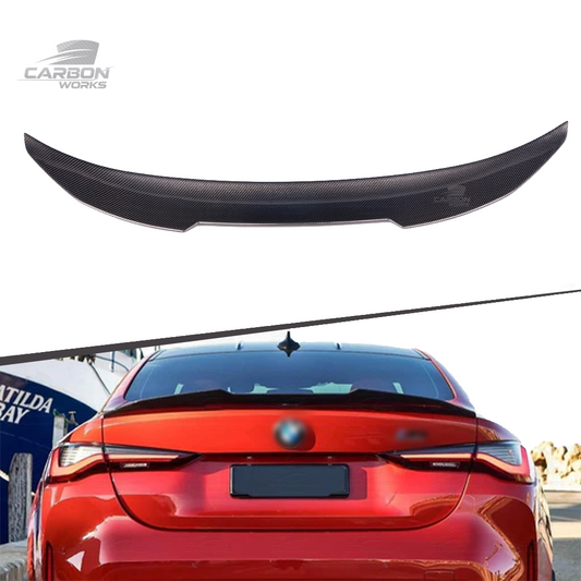 Carbon Fiber PSM Type Rear Spoiler I G26