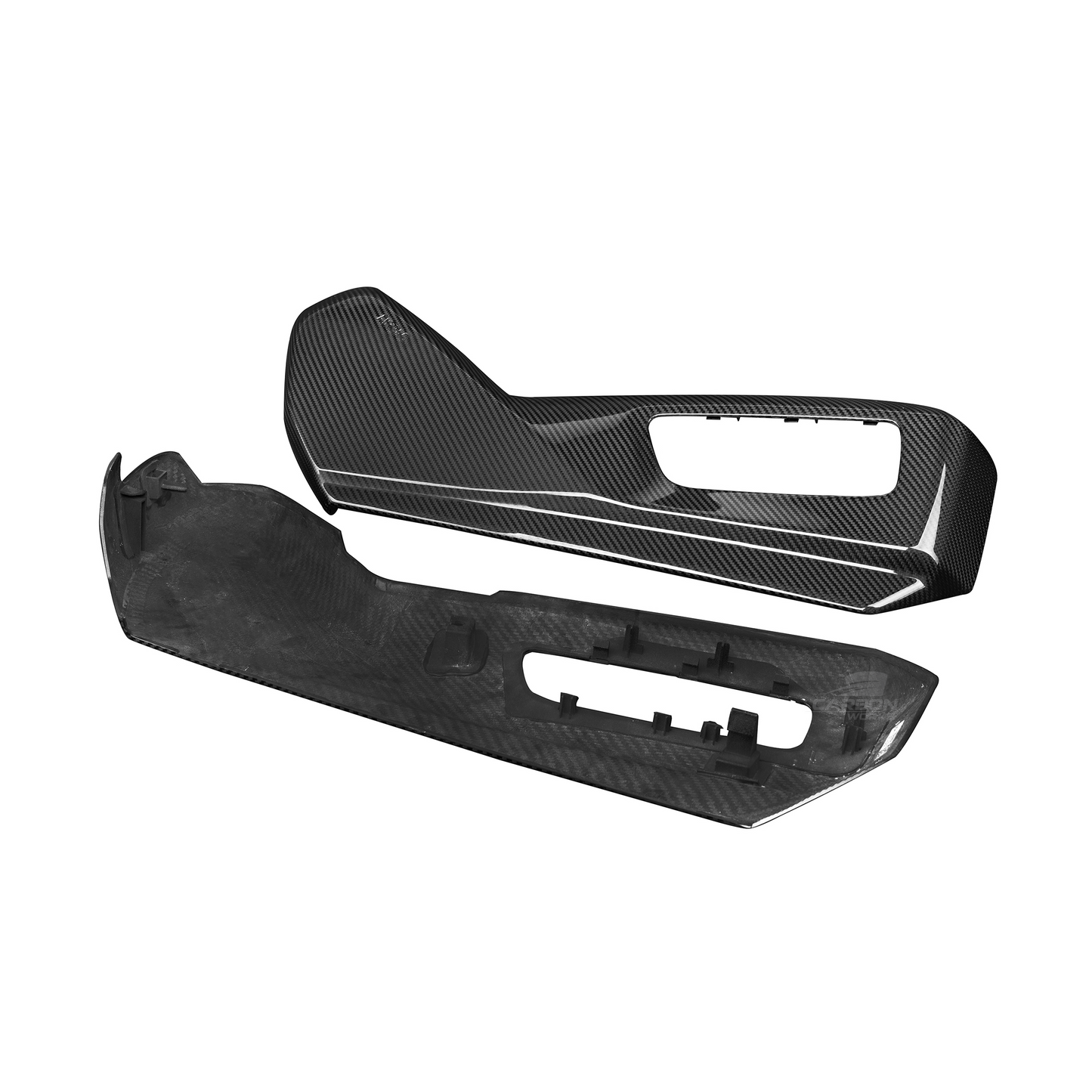 DRY Carbon Fiber OEM Style Seat Side Trims 2 PCS I G90 G99 M5