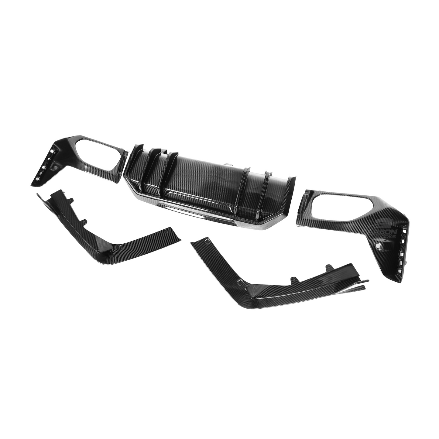 Carbon Fiber FD Style Rear Diffuser I G20 G21 LCI M-sport