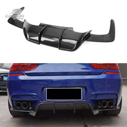 Carbon Fiber Rear Diffuser I F06 F12 F13 M-sport